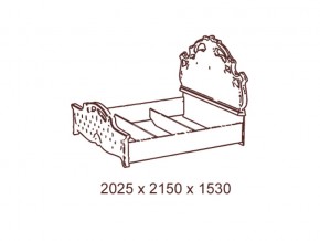 Кровать 2-х спальная 1800*2000 с ортопедом в Верещагино - vereshchagino.magazin-mebel74.ru | фото