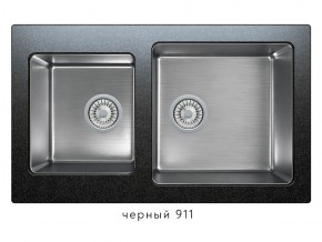 Мойка комбинированная Tolero twist TTS-840 Черный 911 в Верещагино - vereshchagino.magazin-mebel74.ru | фото