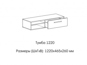 Тумба 1220 (низкая) в Верещагино - vereshchagino.magazin-mebel74.ru | фото